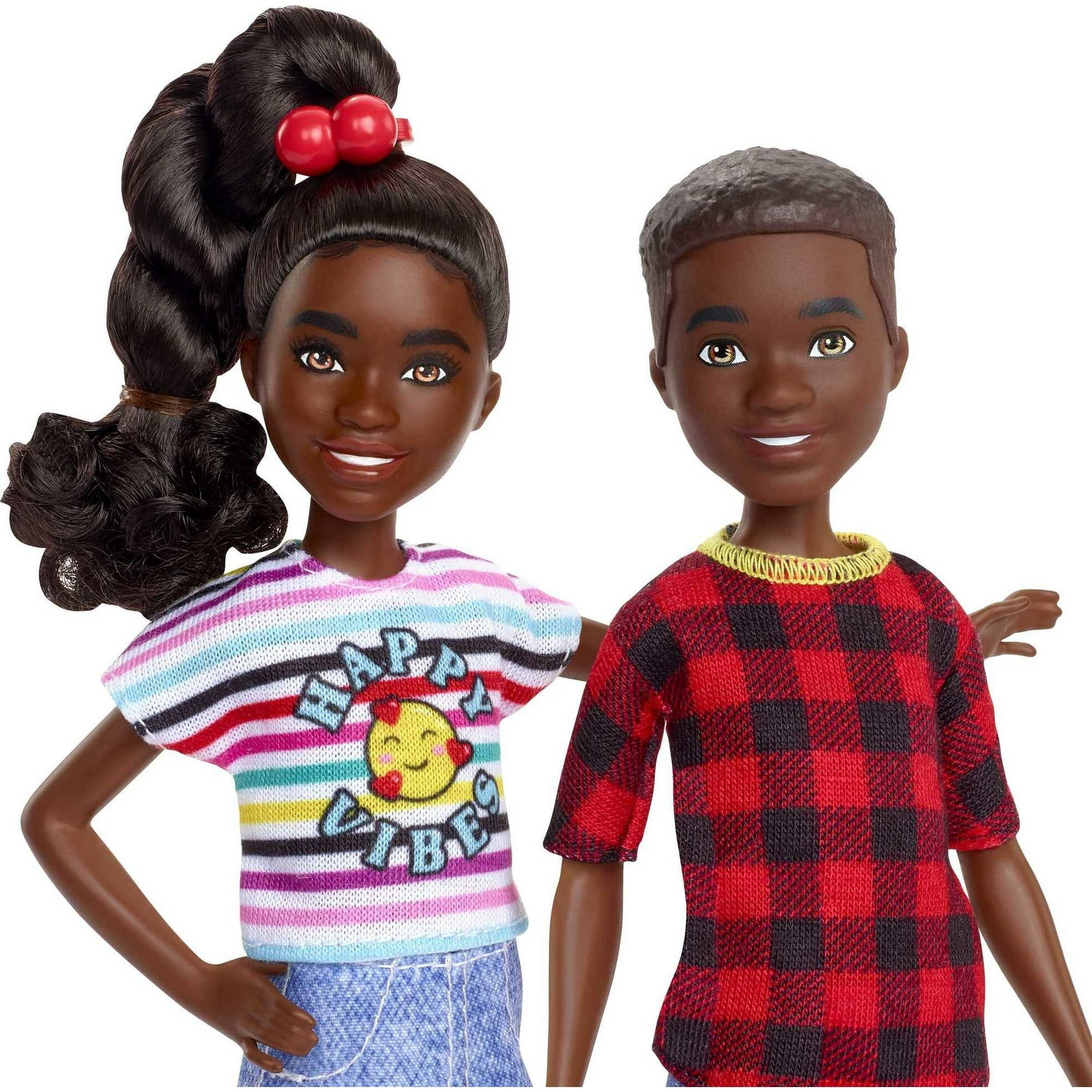 Barbie It Takes Two Dolls & Accessories with Brother & Sister Dolls, 3 Pet Puppies & 10+ Accessories