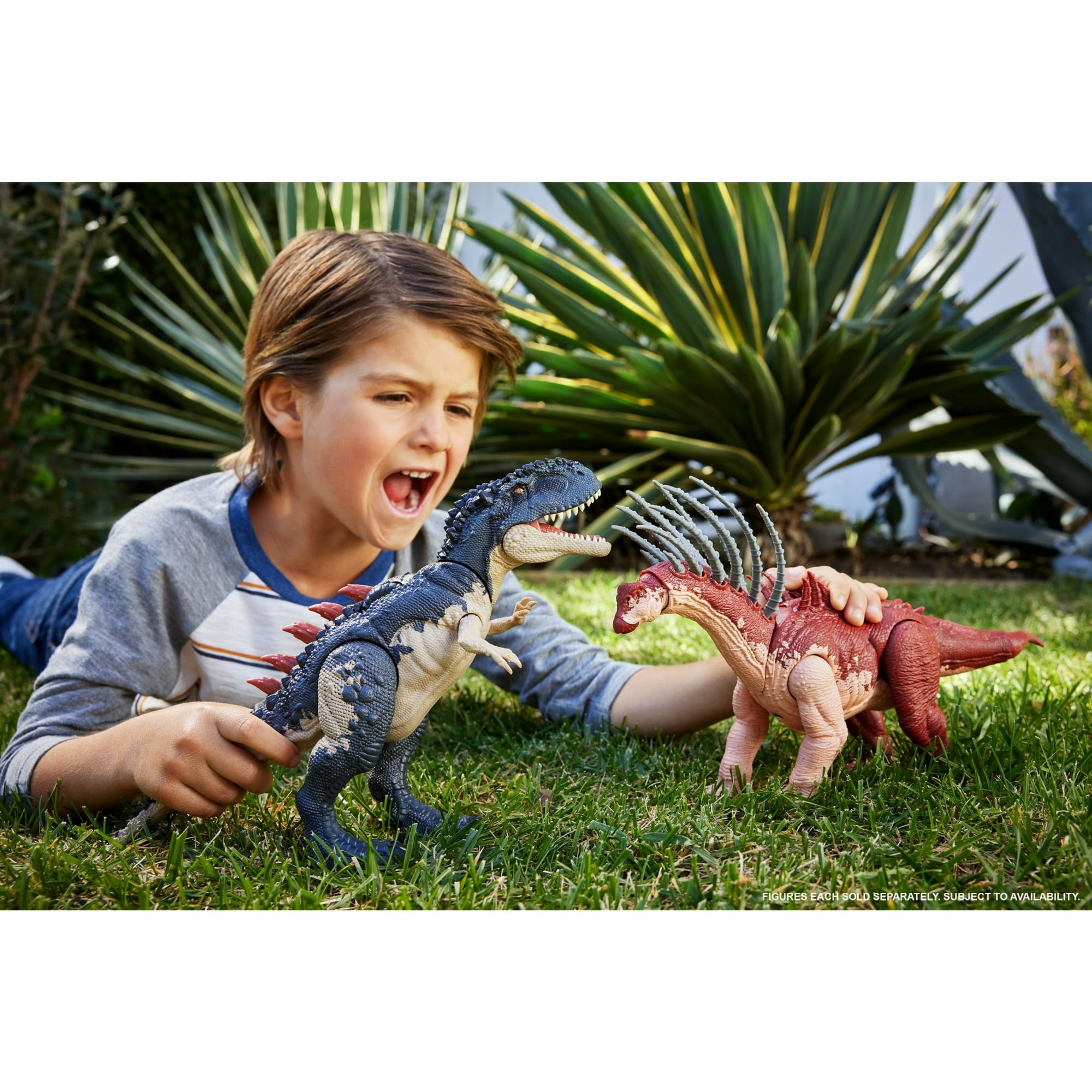 Jurassic World Gigantic Trackers Bajadasaurus Dinosaur Action Figure Toy, Large Species