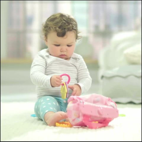 Fisher-Price Laugh & Learn My Smart Purse Infant & Toddler Learning Toy with 5 Accessories
