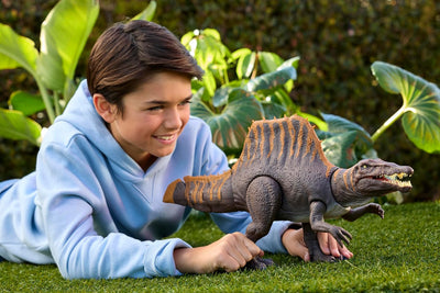 Jurassic World Rebirth Tail Thrasher Spinosaurus Action Figure