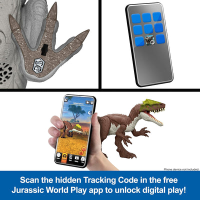 Jurassic World Rebirth Tail Thrasher Spinosaurus Action Figure