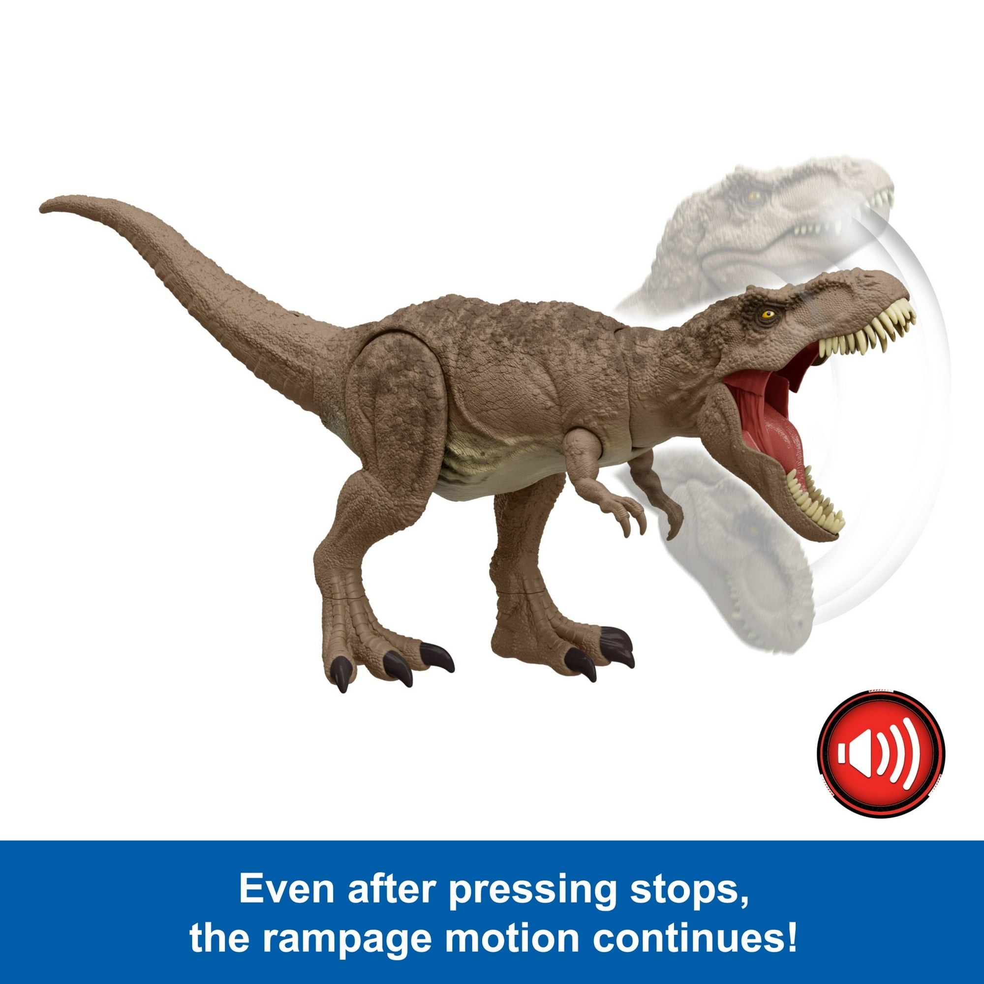 Jurassic World Chaos Theory All-Out Attack Tyrannosaurus Rex Dinosaur Action Figure Toy