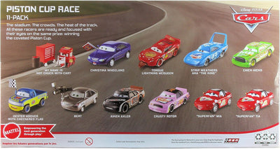 Disney / Pixar Cars Cars 3 Piston Cup Race Diecast Car 11-Pack