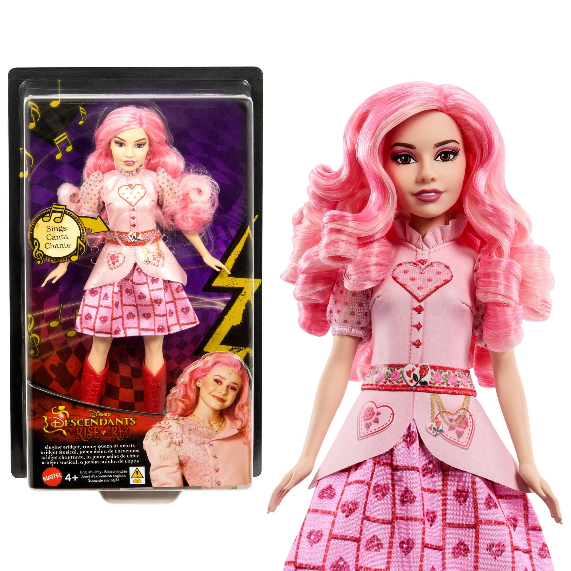 Disney Descendants: The Rise of Red Singing Bridget, Young Queen of Hearts