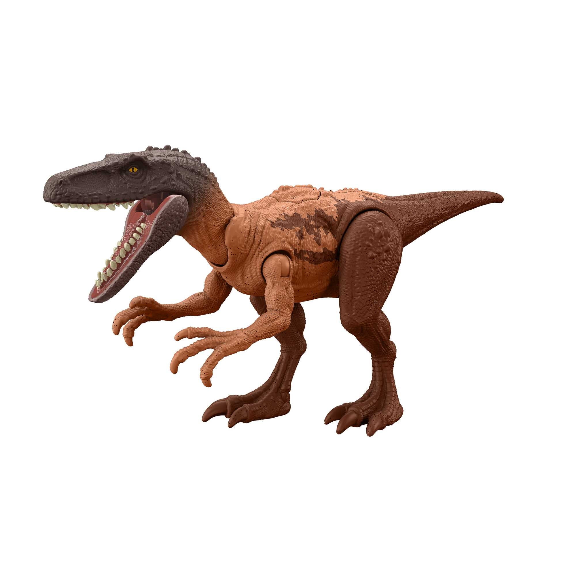 Jurassic World Strike Attack Herrerasaurus Dinosaur Action Figure, Collectible Toy