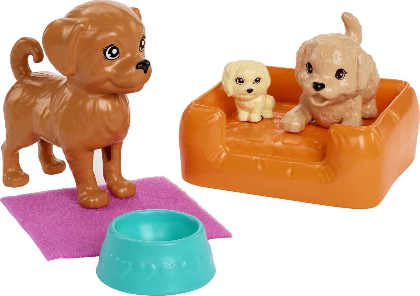 Barbie It Takes Two Dolls & Accessories with Brother & Sister Dolls, 3 Pet Puppies & 10+ Accessories
