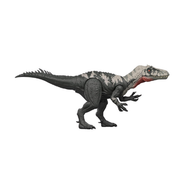 Jurassic World Rebirth Gigantic Thrashers Chilantalsaurus Dinosaur Figure Toy, Dual Attack