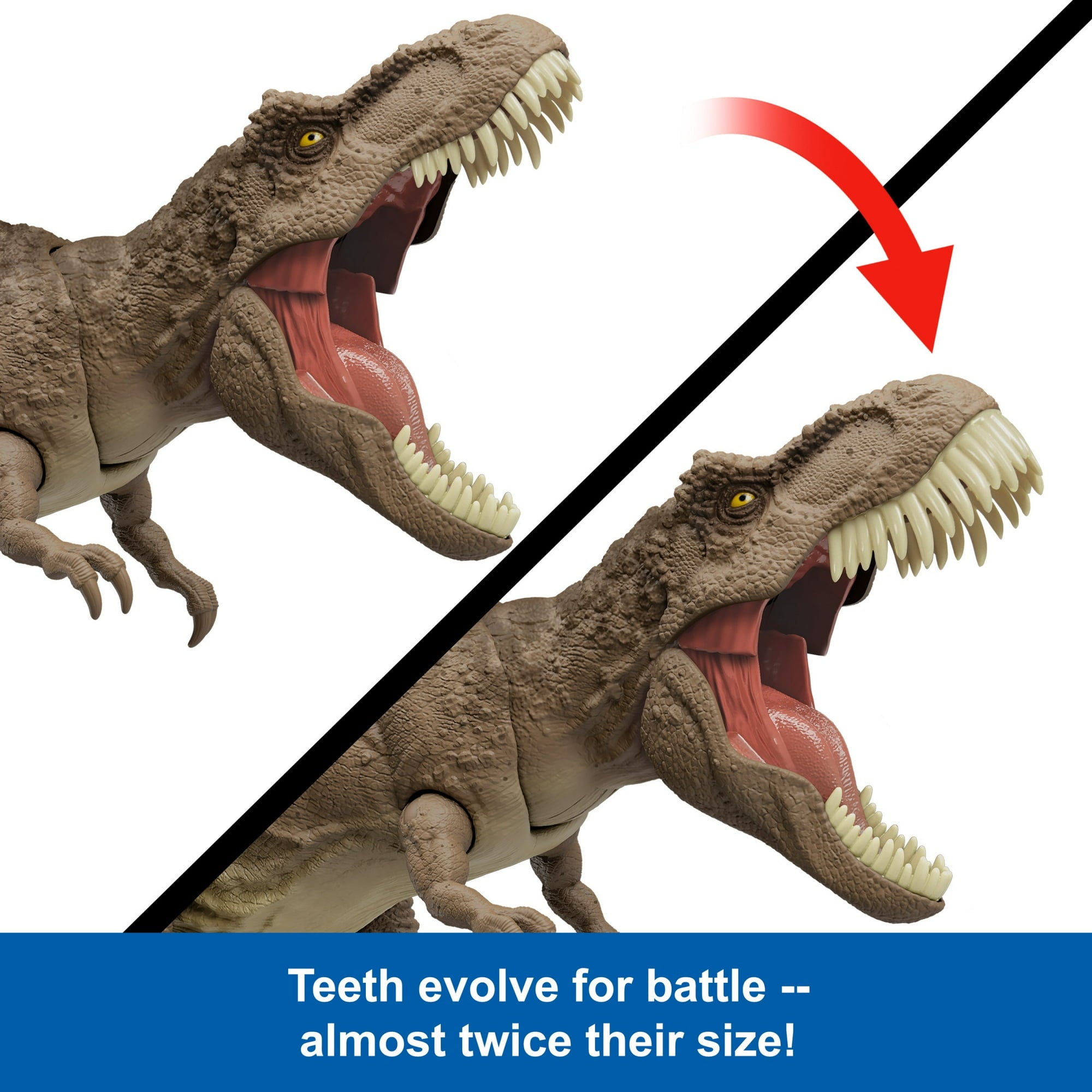 Jurassic World Chaos Theory All-Out Attack Tyrannosaurus Rex Dinosaur Action Figure Toy