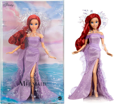 Disney Collector The Little Mermaid Ariel 35th Anniversary Doll, Gifts for Kids and Collectors